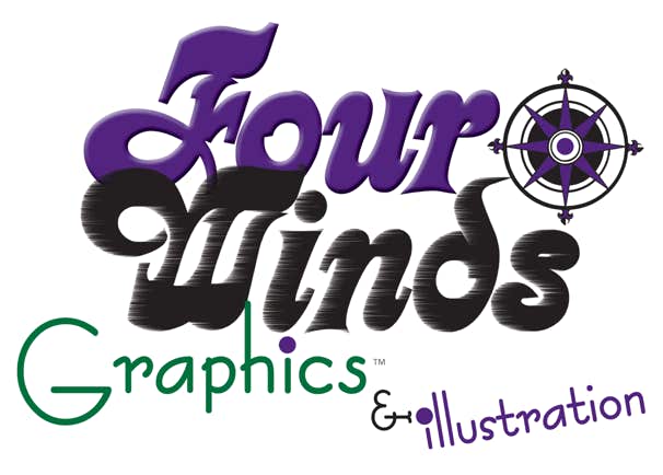 Four Winds Graphics Logo